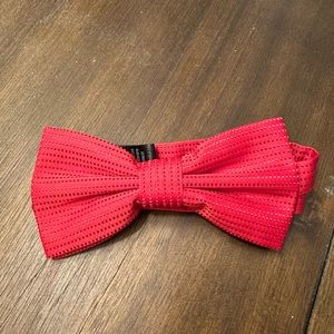 Red bow tie, can bundle with other bow ties!